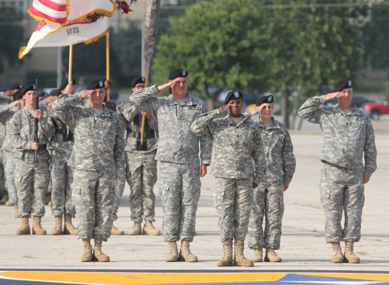11th Signal Brigade Uncasing Ceremony